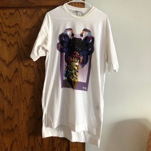 Y-3 long t-shirt with cool graphic sz M